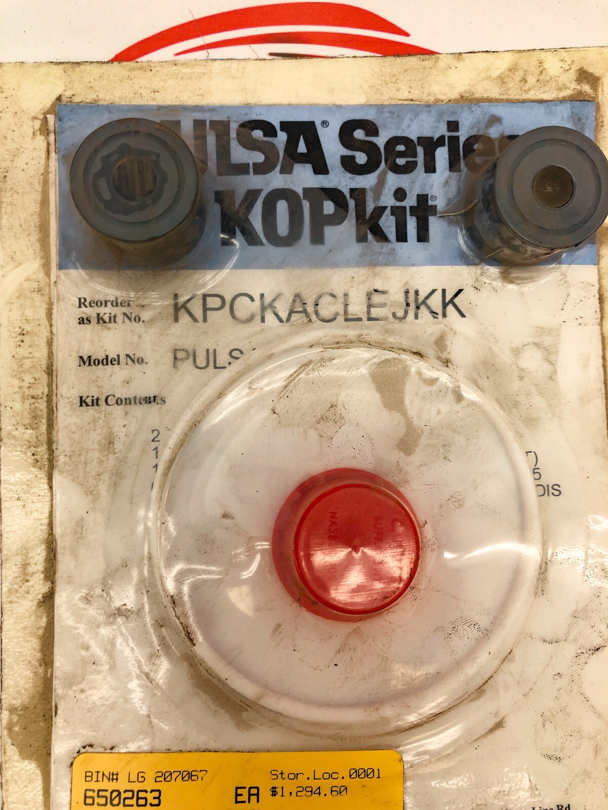 IDEX PULSAFEEDER KPCKACLEJKK 650263 REPAIR PUMP KIT MODEL 680-1.375