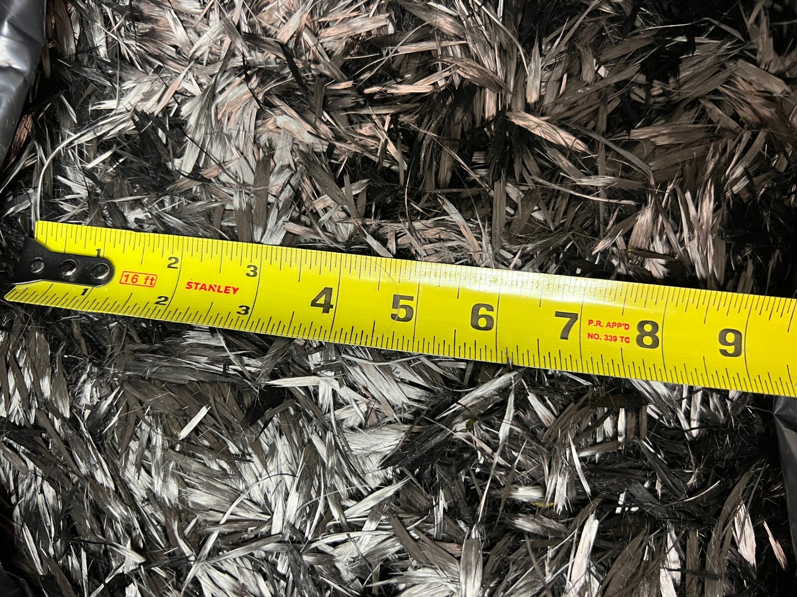2 Pounds Shredded Chopped Raw Carbon Fiber Forged Yarn Filament 1″ – 2″ Threads