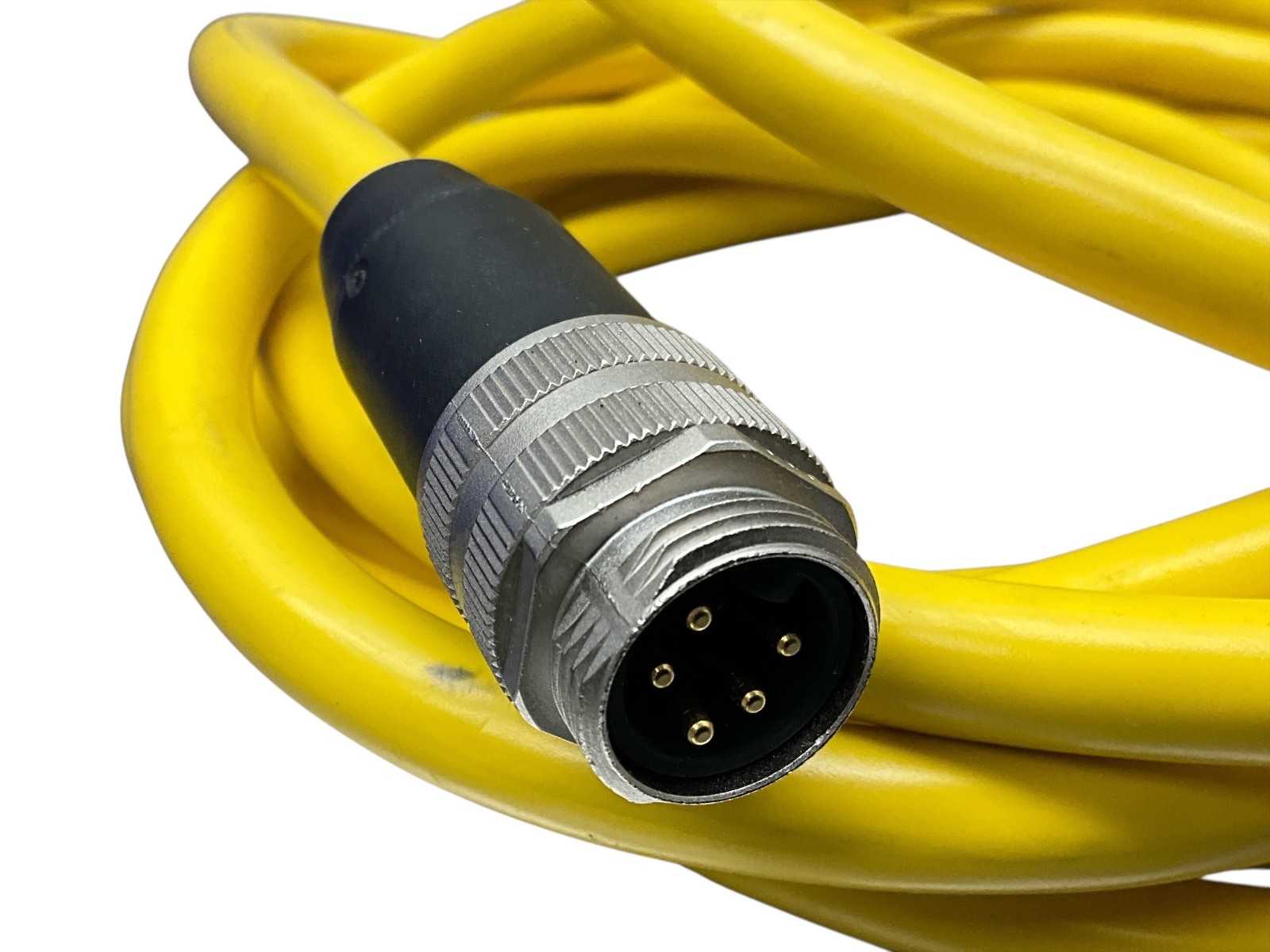 Balluff BCC A315-0000-10-063-VX45W6-050 Sensor Cable M12 5-Pin Yellow