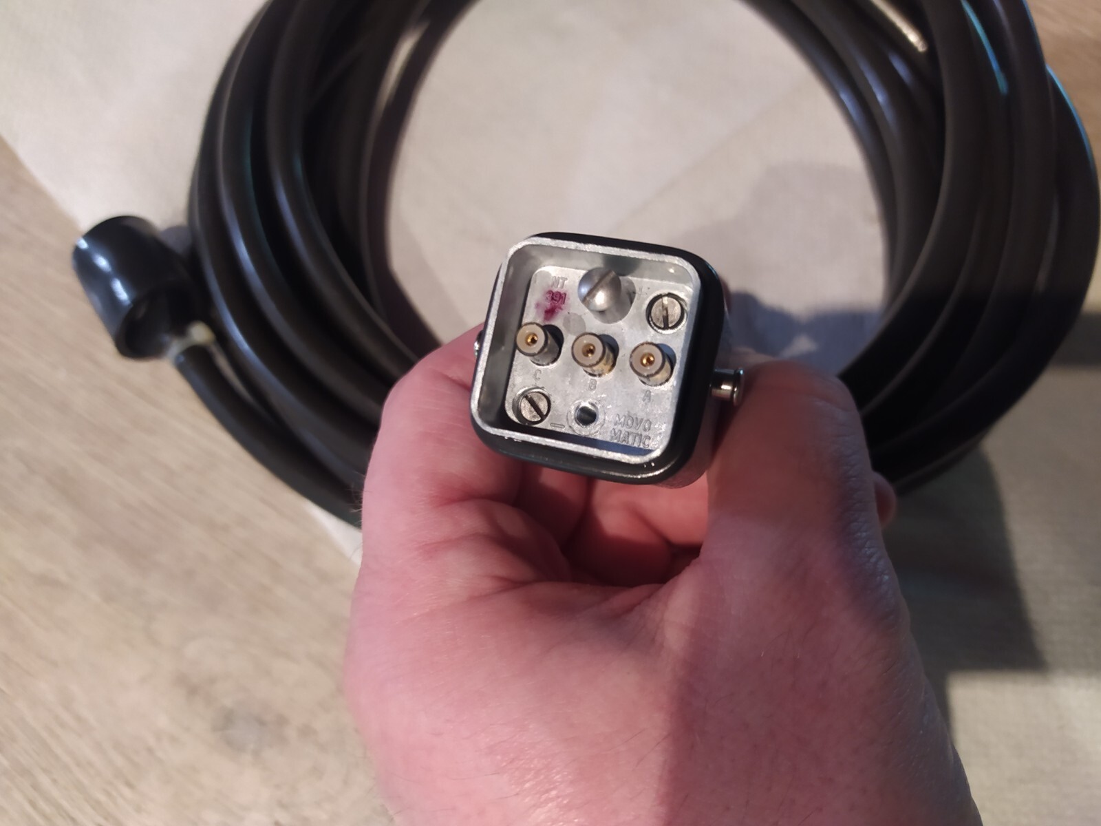 MOVOMATIC 12552.1233 6M TRANSDUCER CABLE [NEW]