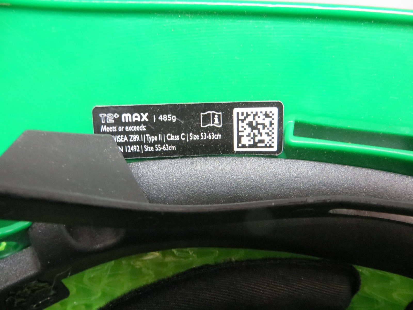 Wavecel Safety Helmet Hard Work Hat T2+ GREEN Class C size 53-63cm Wave Cel t2