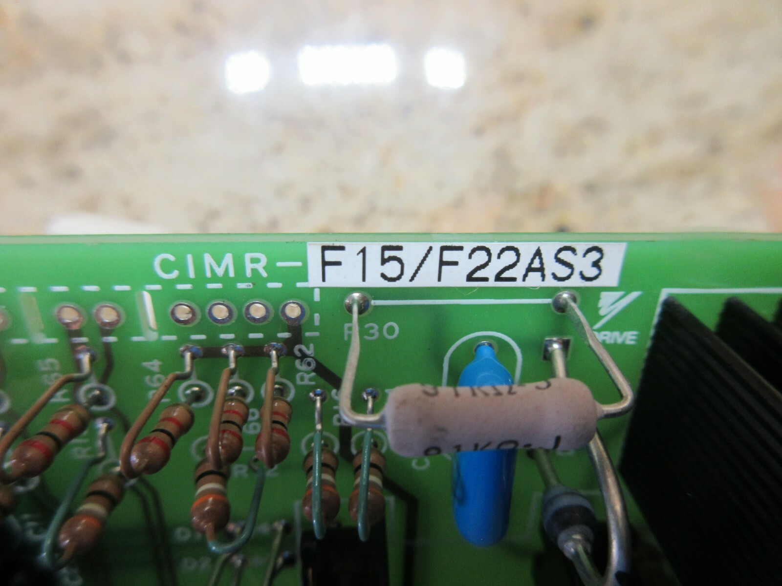 YASKAWA CIRCUIT BOARD CIMR-F15/F22AS3 W30258 KPC 4894V-0 ETC170330-S0040 A-Y001-