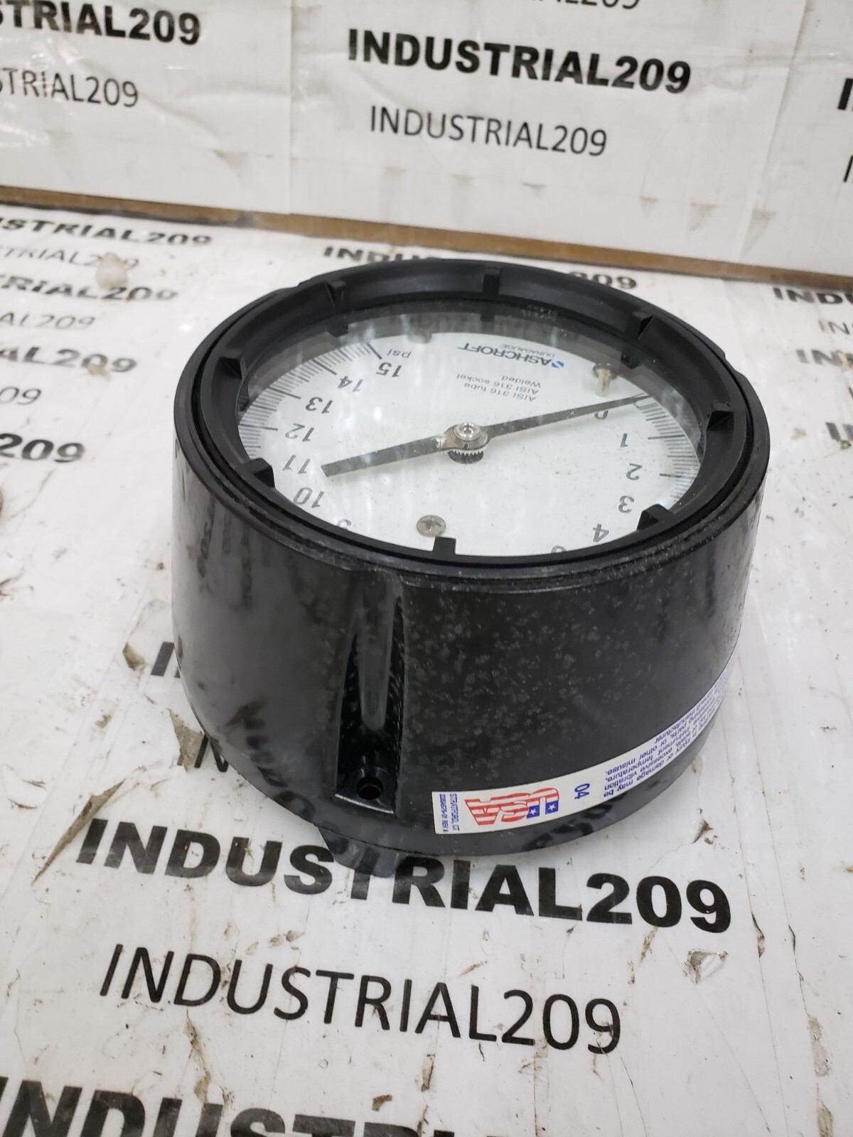 ASHCROFT 45-1279-SS-04L-15 DURAGAUGE