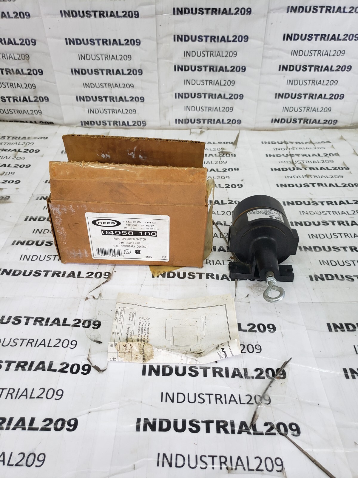 REES ROPE OPERATED SWITCH 04958-100