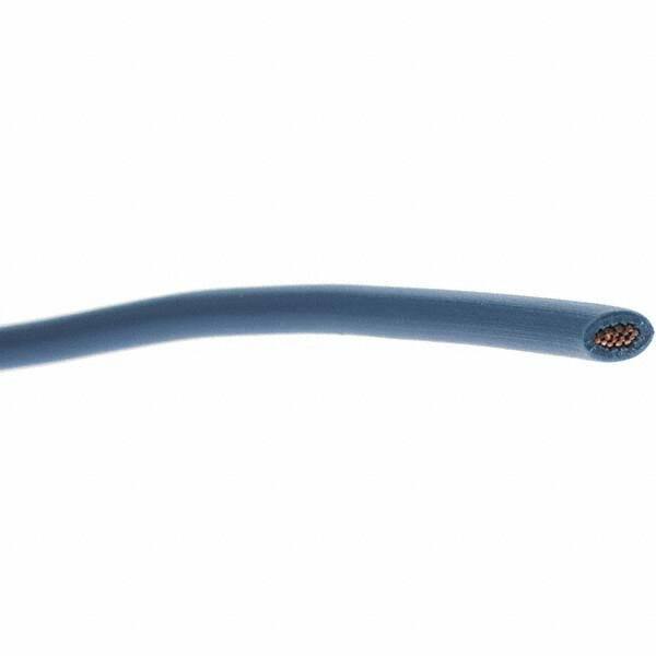 EastPenn -23414 18 AWG, 100′ OAL, Hook Up Wire Blue Vinyl Jacket