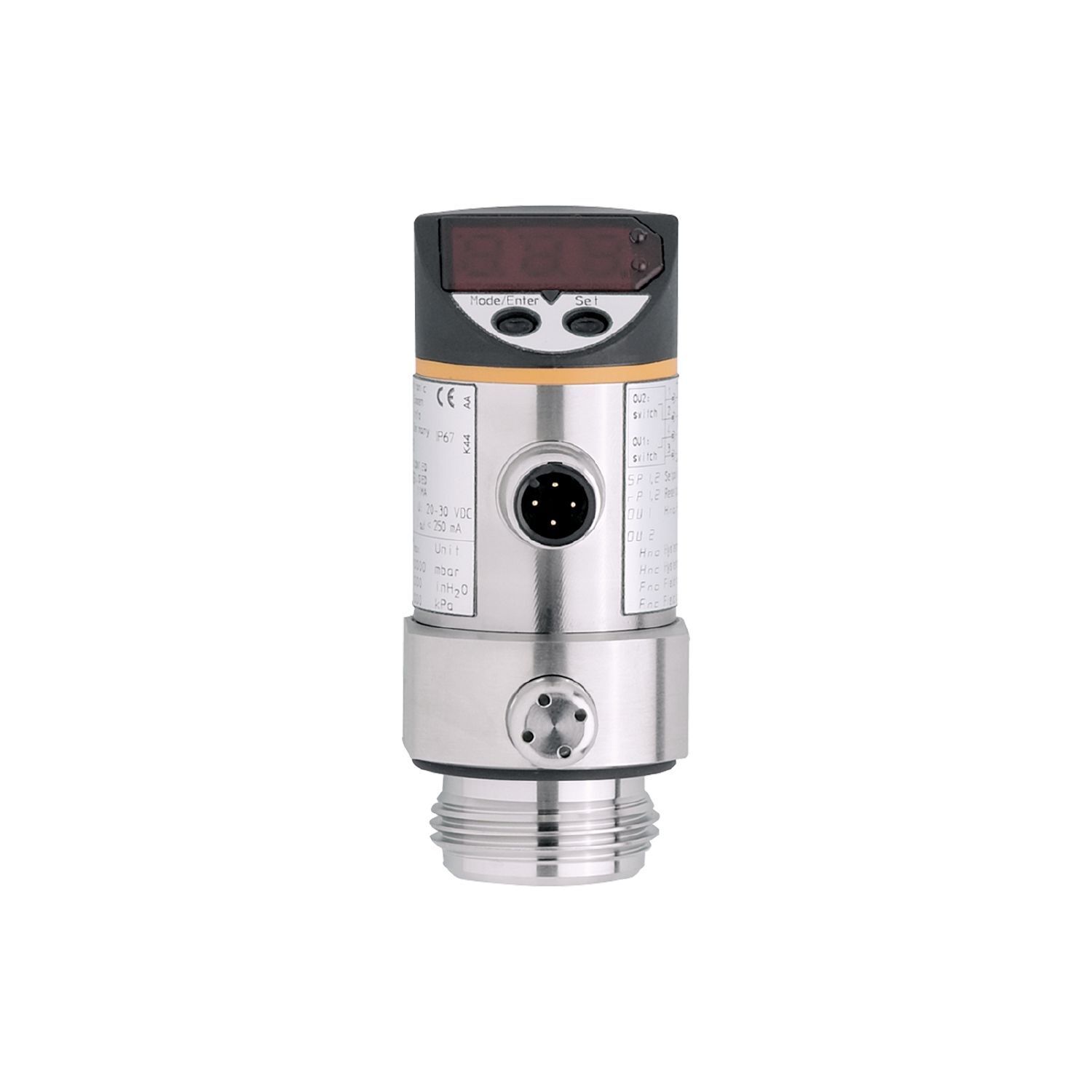 IFM Efector PF2054 Pressure Sensor Transmitter Display Monitor PF-010-RES30-MFRK