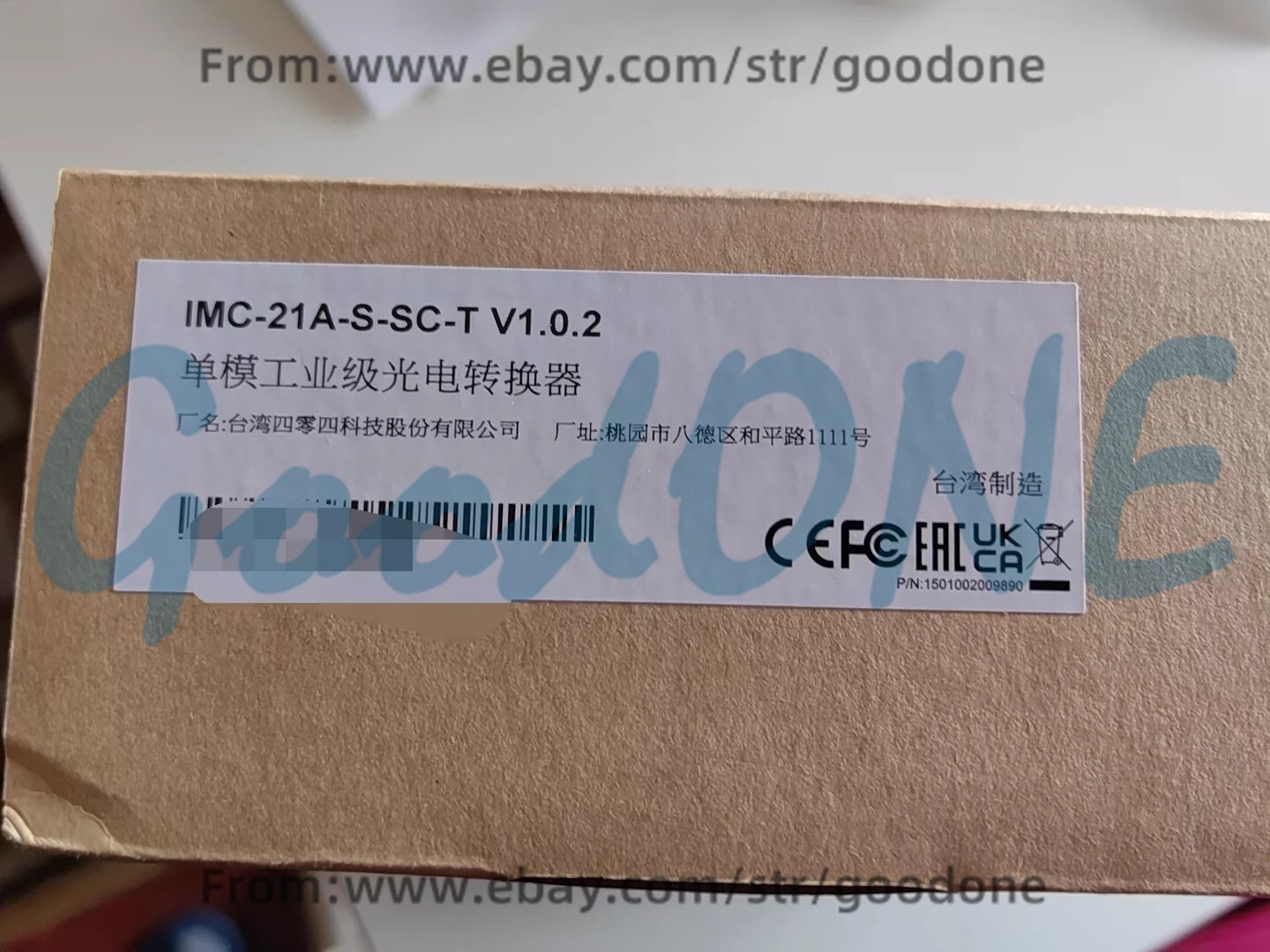 1PC NEW MOXA IMC-21A-S-SC-T Original Stock Optical Converter