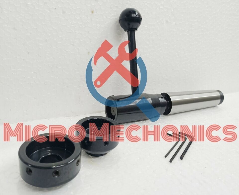 Lathe Tailstock Die Holder Set Floating Type MT4 SHANK 13/16″, 1″,1-5/16″,1-1/2″