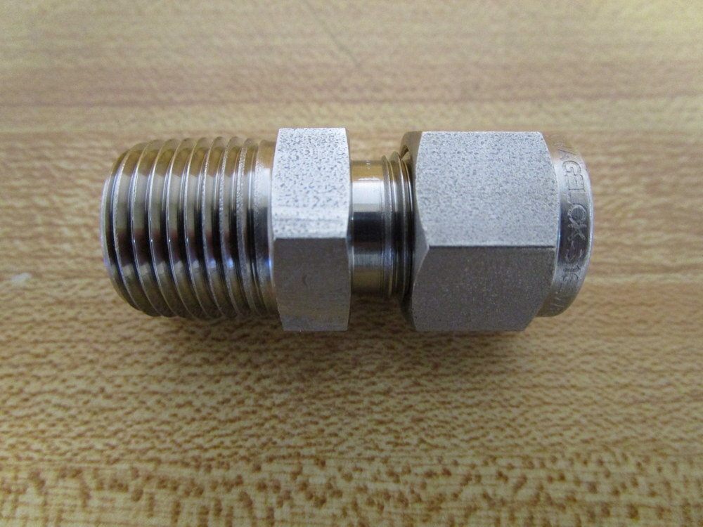 Swagelok SS-600-1-6 Male Connector SS60016 (Pack of 2)