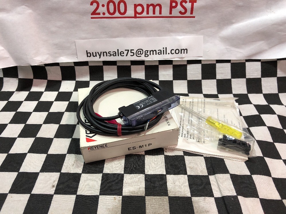 Keyence Proximity Sensor ES-M1P, ESM1P, SHIPSAMEDAY#1217B1