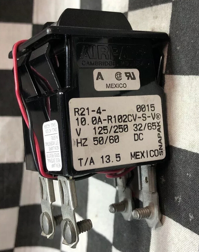 AIRPAX R21-4-3.00A-R102CV-S-V & R21-4-10.0A-R102CV-S-V #141N7
