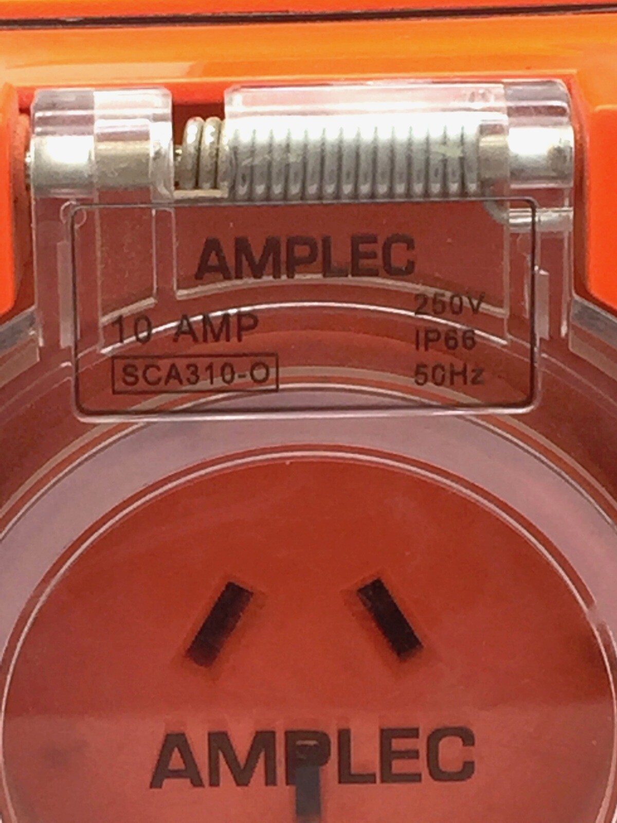 Amplec PB41010A66 Portable Power Board Single Phase 10AMP 4 Outlet IP66