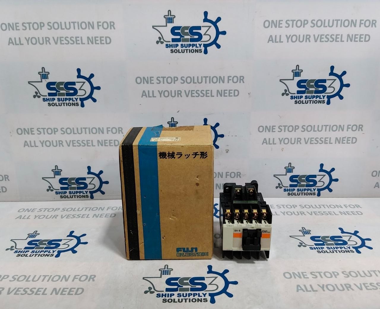 Fuji Electric SH-5 Contactor 100V 50Hz 100-110V 60Hz 10A (Unused New)