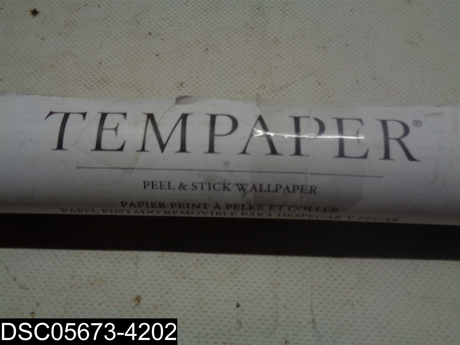 SW16019 Tempaper 20.5 in. x 16.5 ft. Swell Dark Harbor Peel And Stick Wallpaper