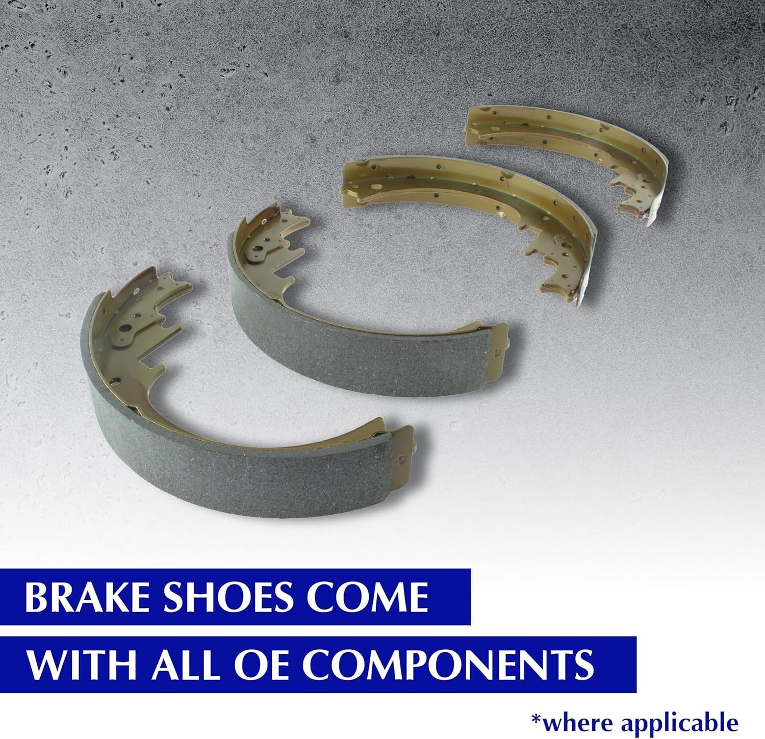 Centric Premium Replacement Rear Brake Shoe Set for Select Nissan and Infiniti