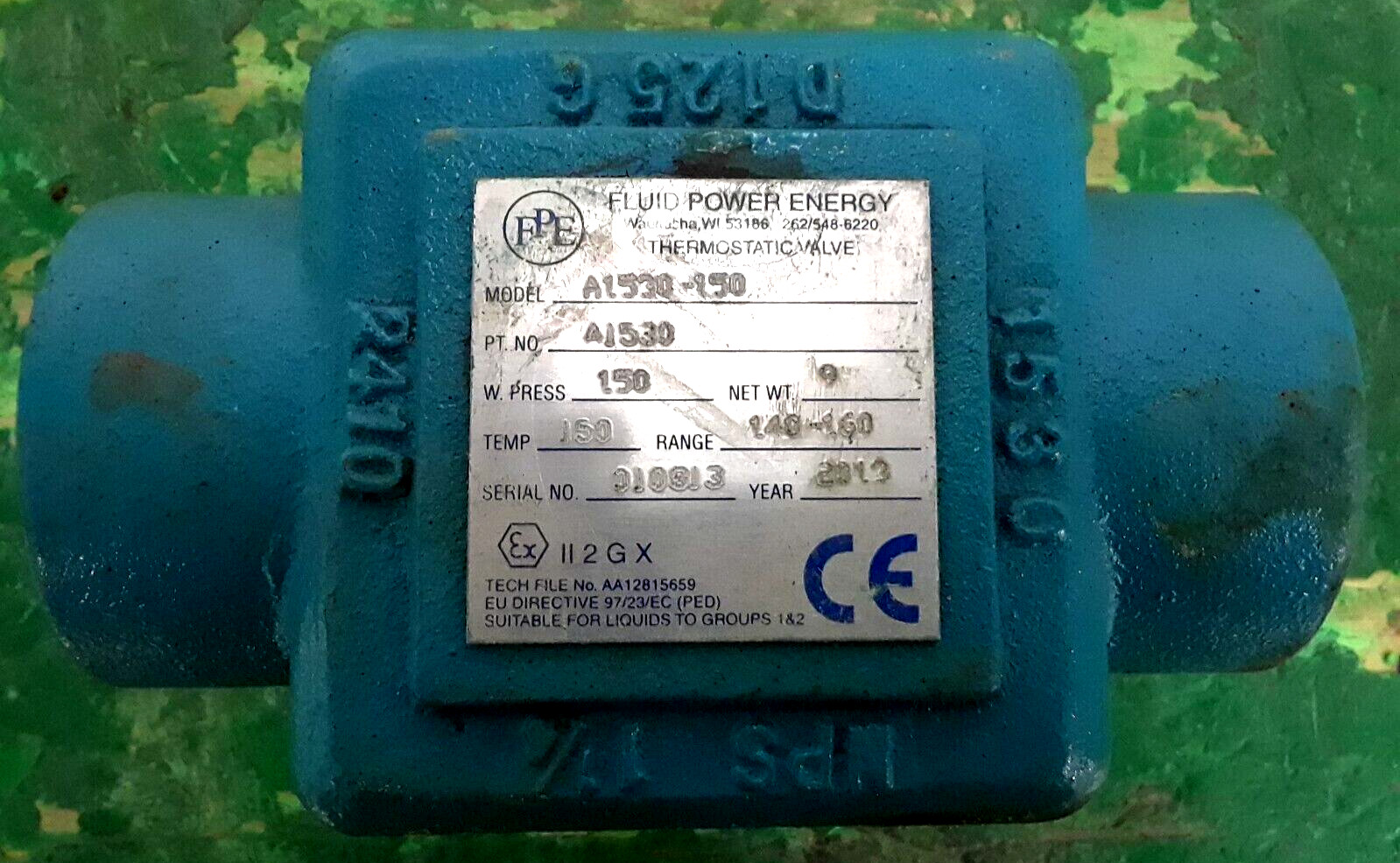 🟠FLUID POWER ENERGY 3-WAY THERMOSTATIC VALVE PESSCO IS OFFERING 1 C022123-3 🗽
