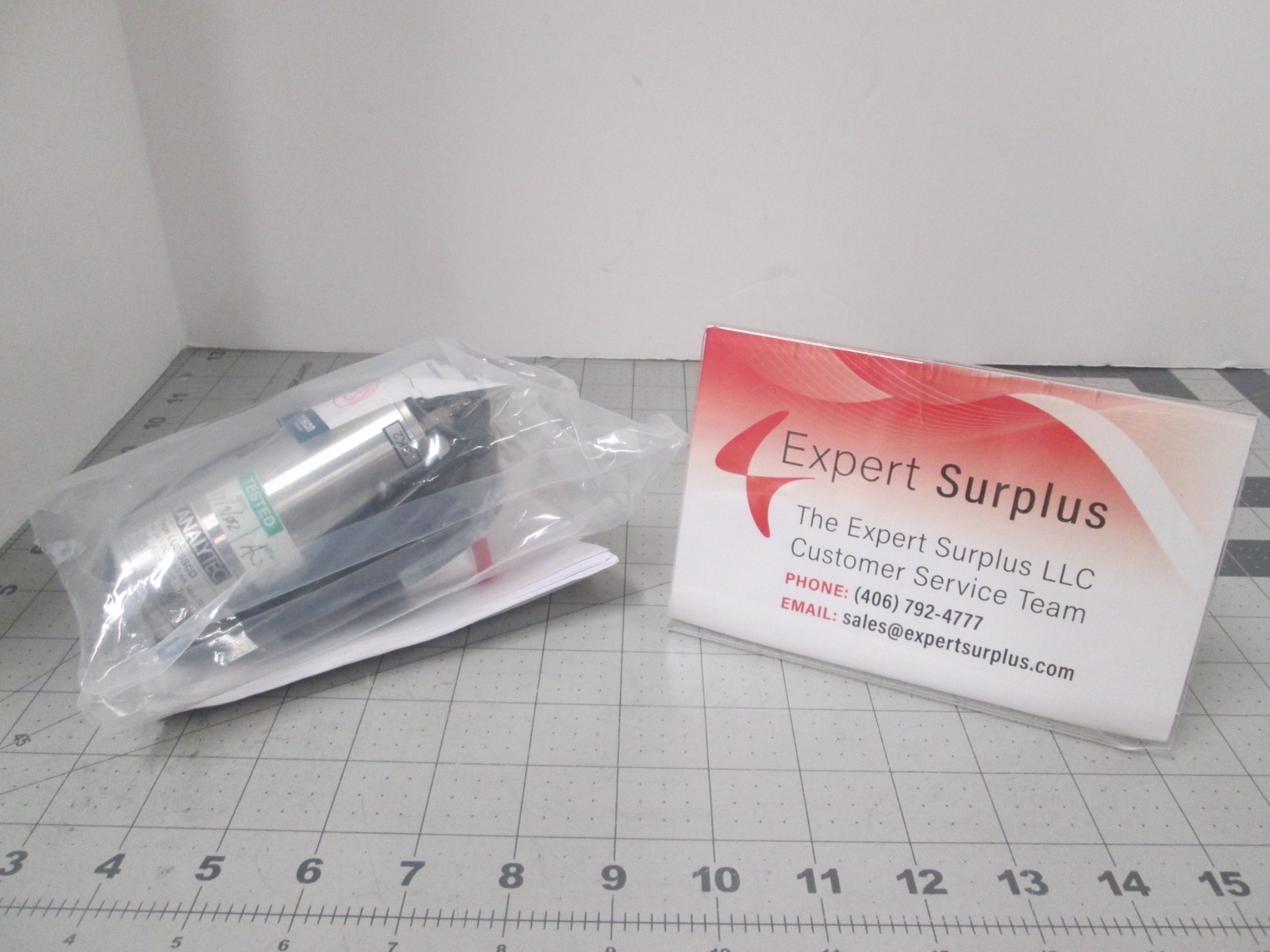 Analytec, Ultrasonic Level Switch, Type LUS.SSCO w/ Instruction Manual, New