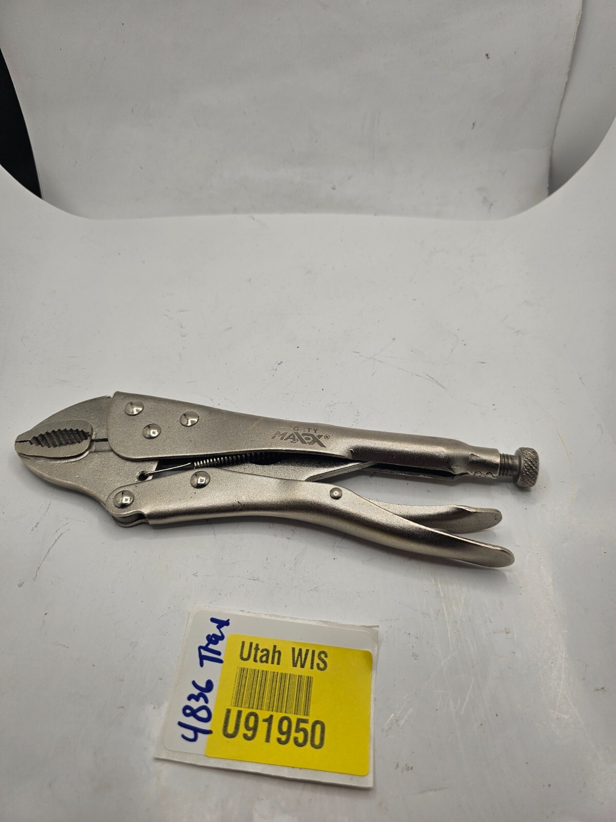 Mighty Maxx Vise Grip Locking Pliers Steel Chrome Finish