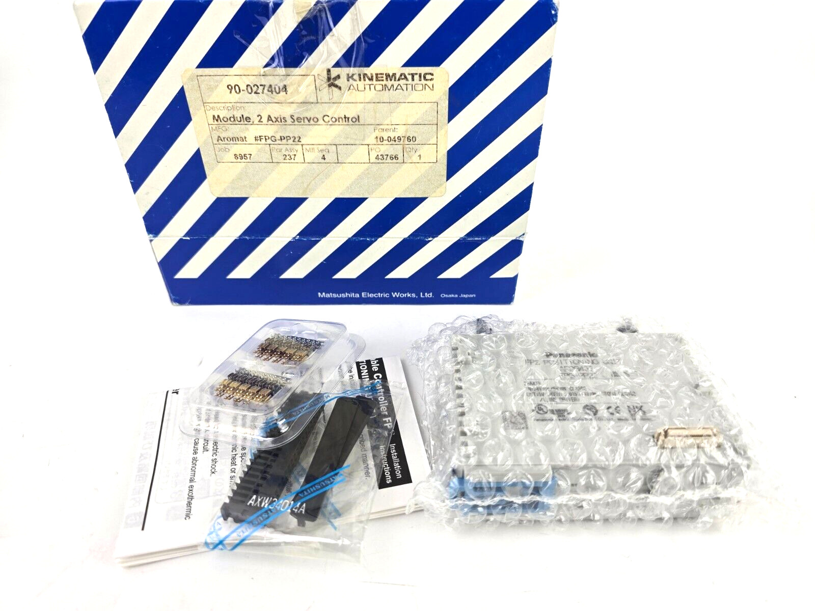 NEW Panasonic PLC Positioning Unit Controller FPG-PP22 AFPG433