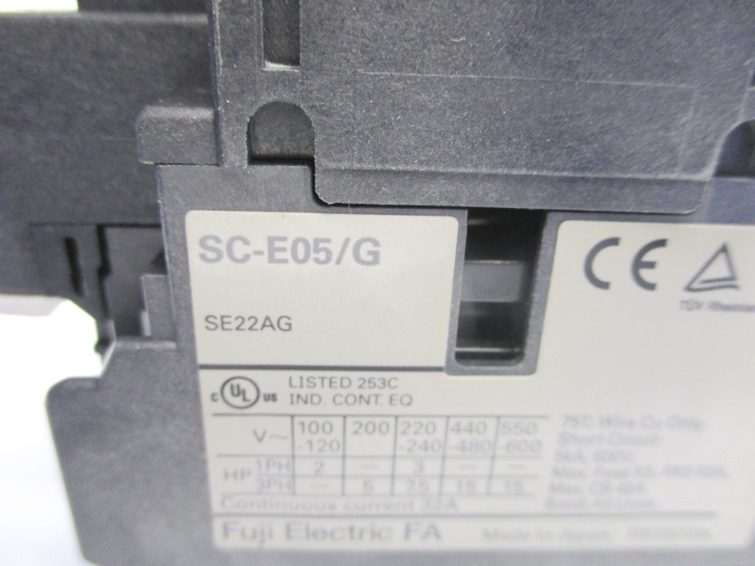 FUJI ELECTRIC SC-E05/G 24VDC 32A NSNP