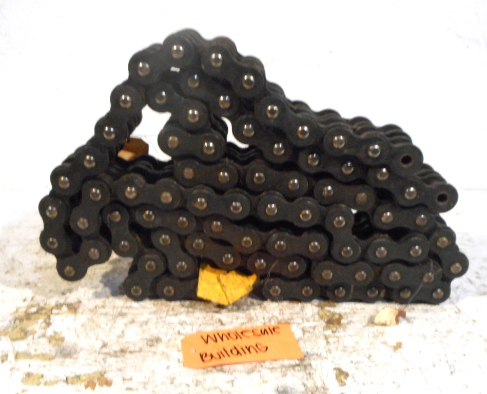 RSC, ROLLER CHAIN, 120-2, 1-1/2″ PITCH, 2-STRAND, 10 FT LONG