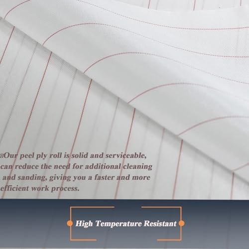 High Temp Release Cloth for Epoxy Resin & Gel Coat – Peel Ply Fabric 40″x4.38yd
