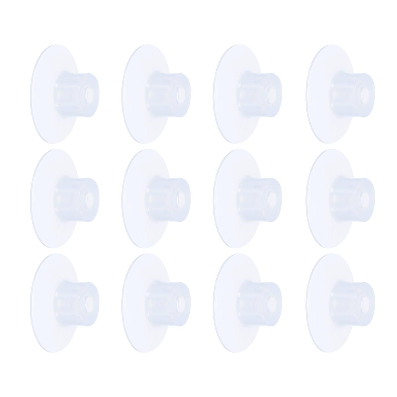 12PCS 30mm Dia M5 Bellows Suction Cup INDUSTRY Joint Silicone Pneumatic Vacuum