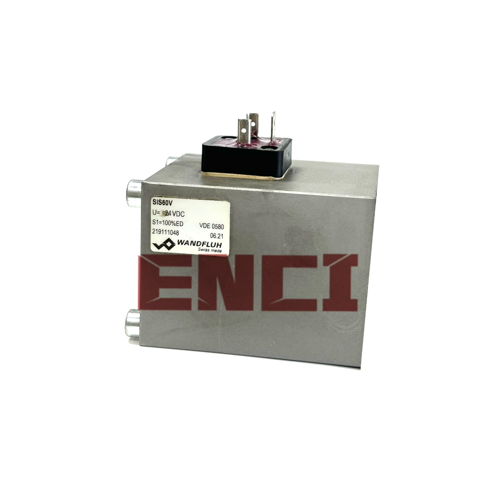 SIS60V U=24VDC S1=100 Wandfluh New Solenoid Coil