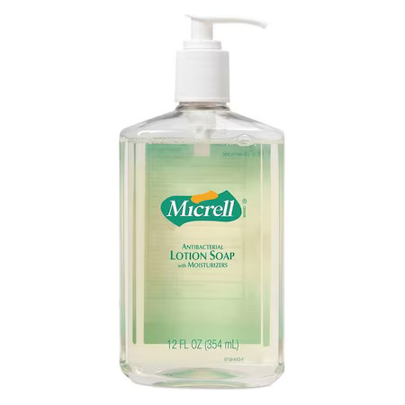 Micrell 9759-12 12 Fl. Oz. Liquid Hand Soap Pump Bottle