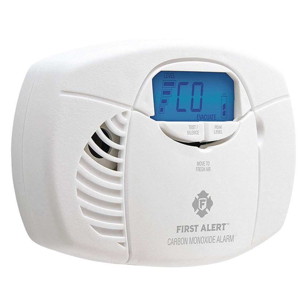 FIRST ALERT 1039727 CO2 Alarm,AA,Alkaline,Electrochemical 2FTN1