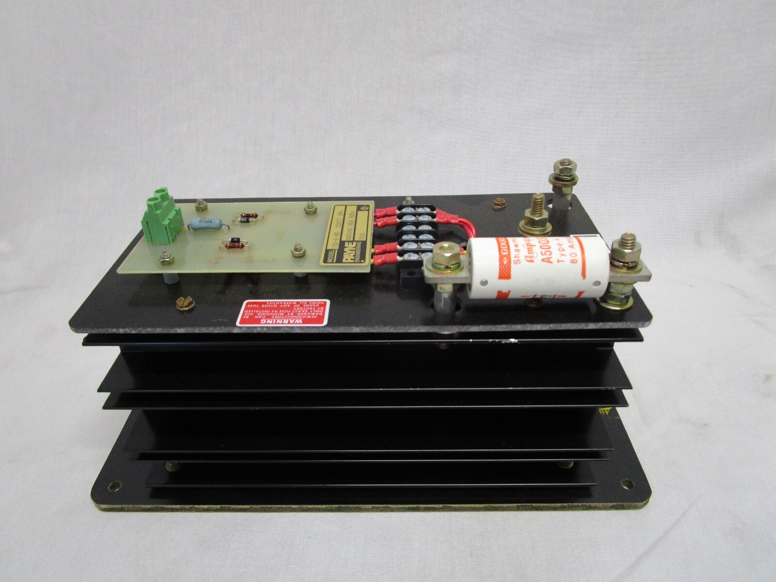 PAYNE ENGINEERING 11D-6-80 POWER CONTROLLER