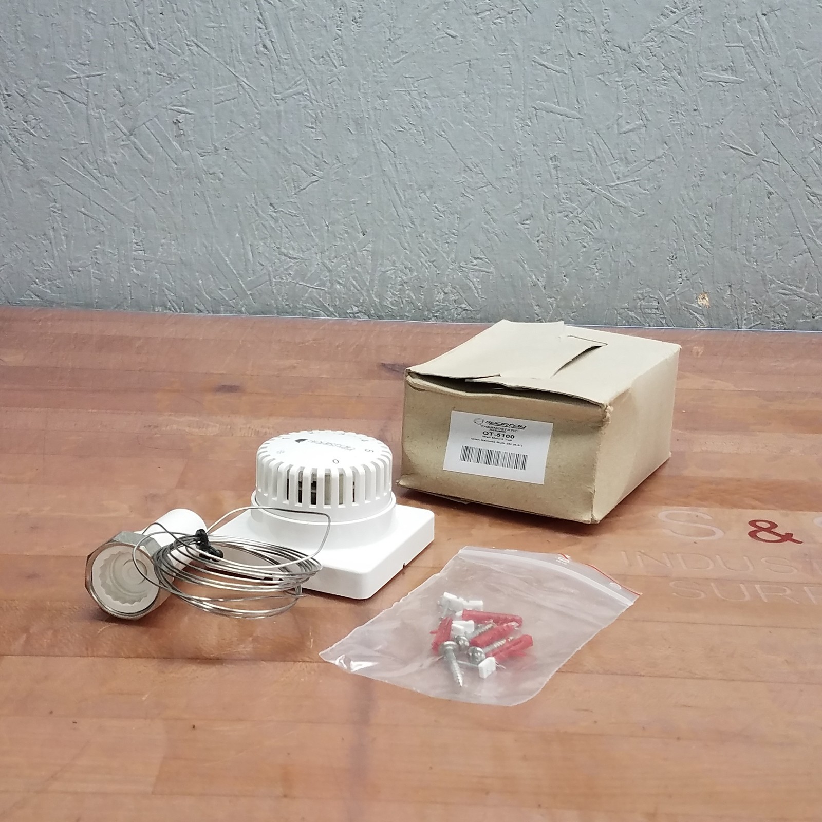Spartan Peripheral Devices OT-5100 Thermostatic Actuator, Wall Mounted, 6.5″