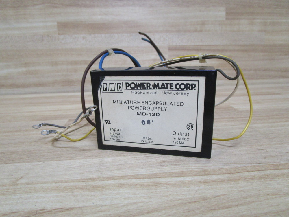 PMC Powermate MD-12D Power Supply MD12D