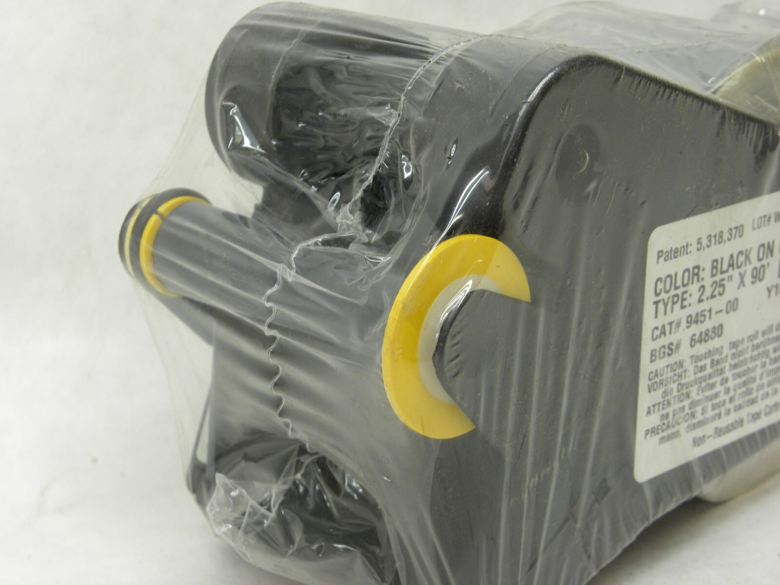 NEW BRADY 64880 BLACK ON GRAY B580 9451-00 Y10640 SUPPLY CARTRIDGES 2.25″ X 90′