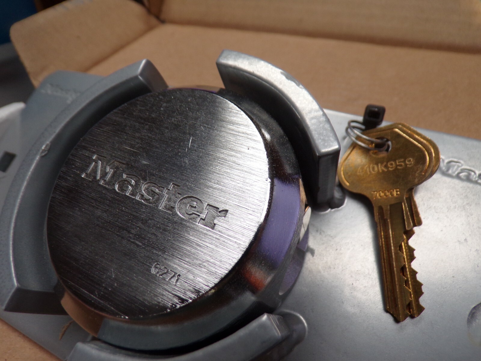 MASTER LOCK 770LHCKA Van Locks with Hasp,Zinc Die-Cast (C)