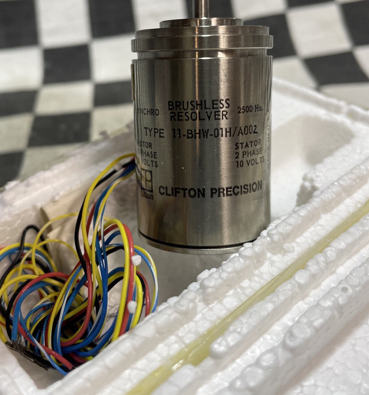 CLIFTON PRECISION 11-BHW-01H/A002, 11BHW01HA002, BRUSHLESS VECTOR RESOLVER