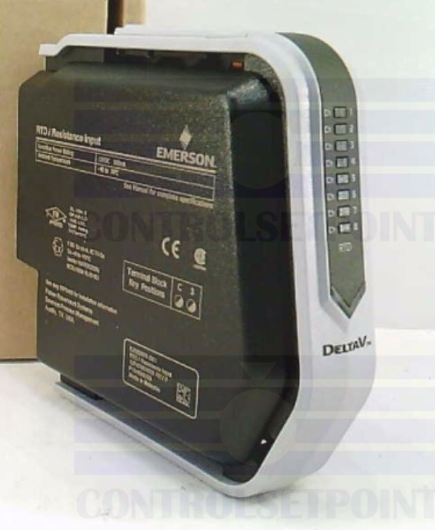 EMERSON DELTAV KJ3225X1-BK1 AI 8 CH RTD/RESISTANCE INPUT KJ3225X1BK1 SE4003S6B1