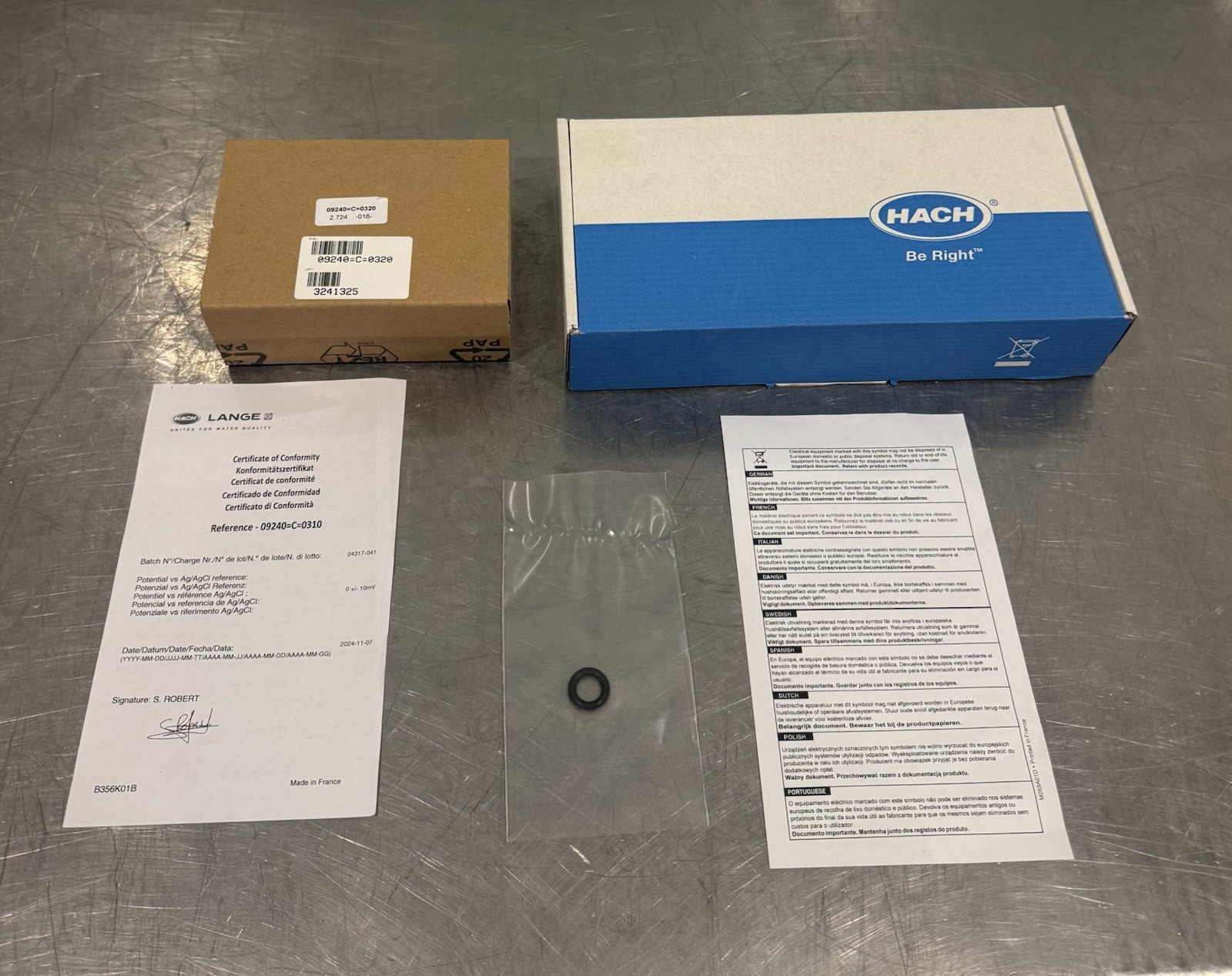 Hach 8425600 NA5600sc/NA9600sc Probe Kit Lange LXV526 NEW! FREE SHIPPING!