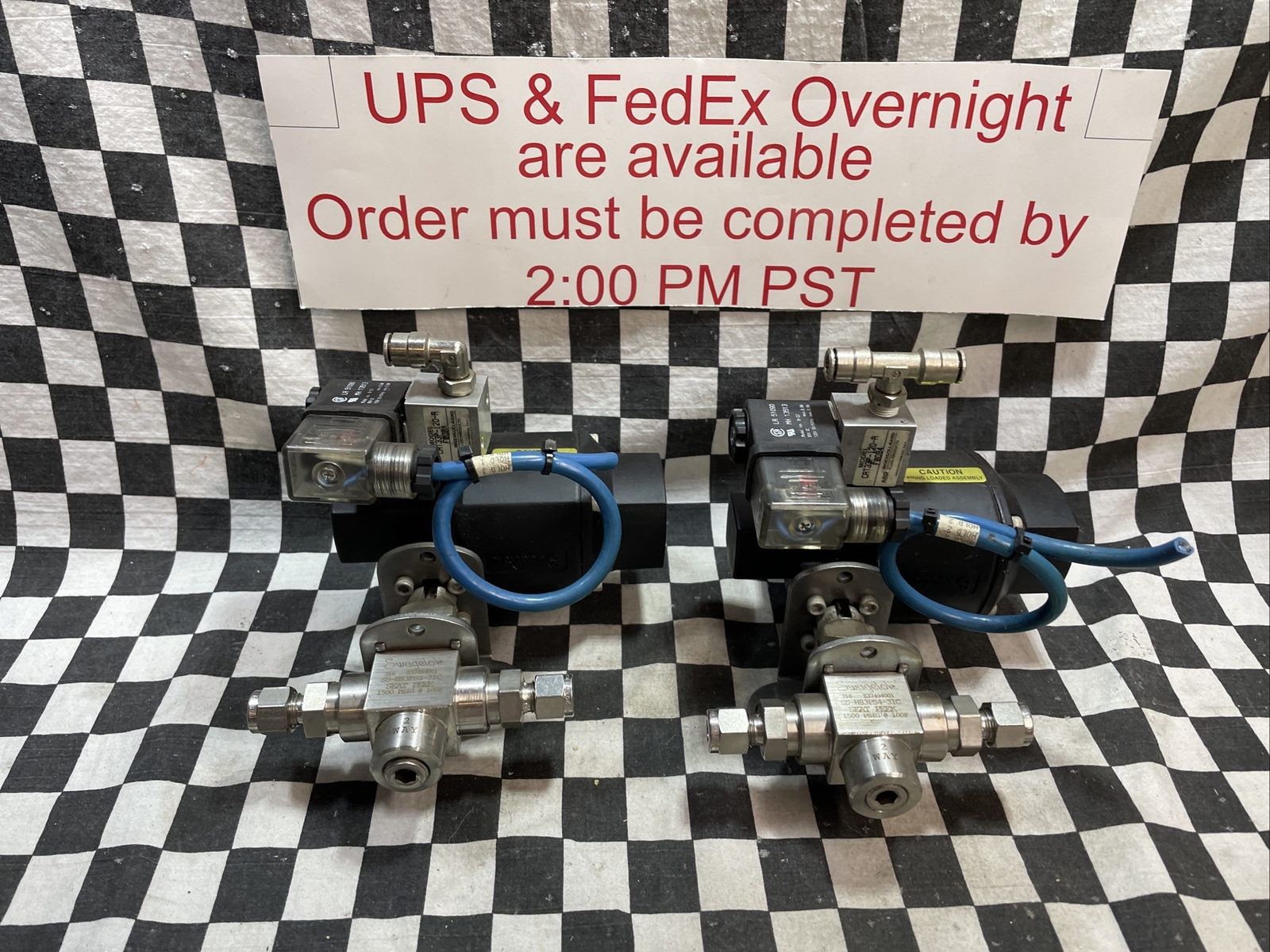 2 SET, SWAGELOK High Pressure Ball Valve SS-H83PS4-31C, MS-131-SR, CAT33P-120-R
