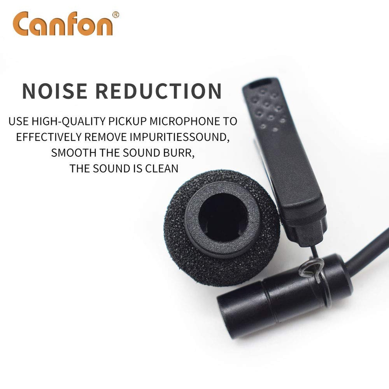 Omnidirectional Lavalier Microphone for Sony UWP V1/D11/D21 Wireless Micropho…