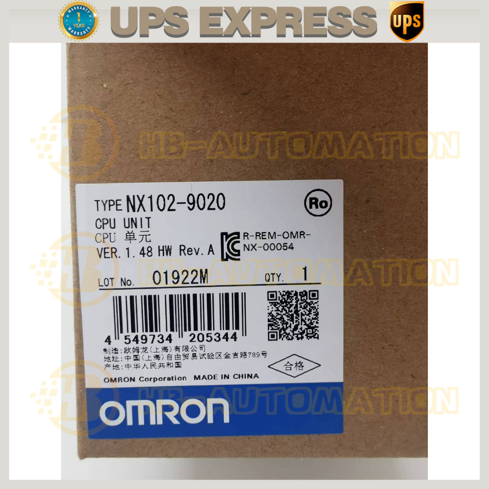 NX102-9020 OMRON C MODULE CPU Brand-New in Box 1PC Spot Goods Ups