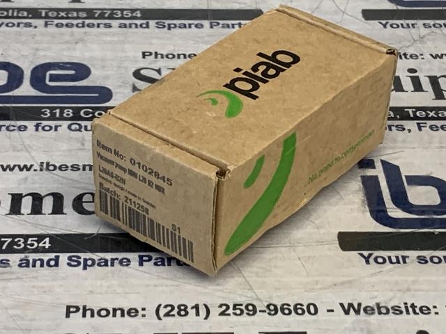 NEW PIAB Vacuum Pump – L28A6-B2N w/Warranty