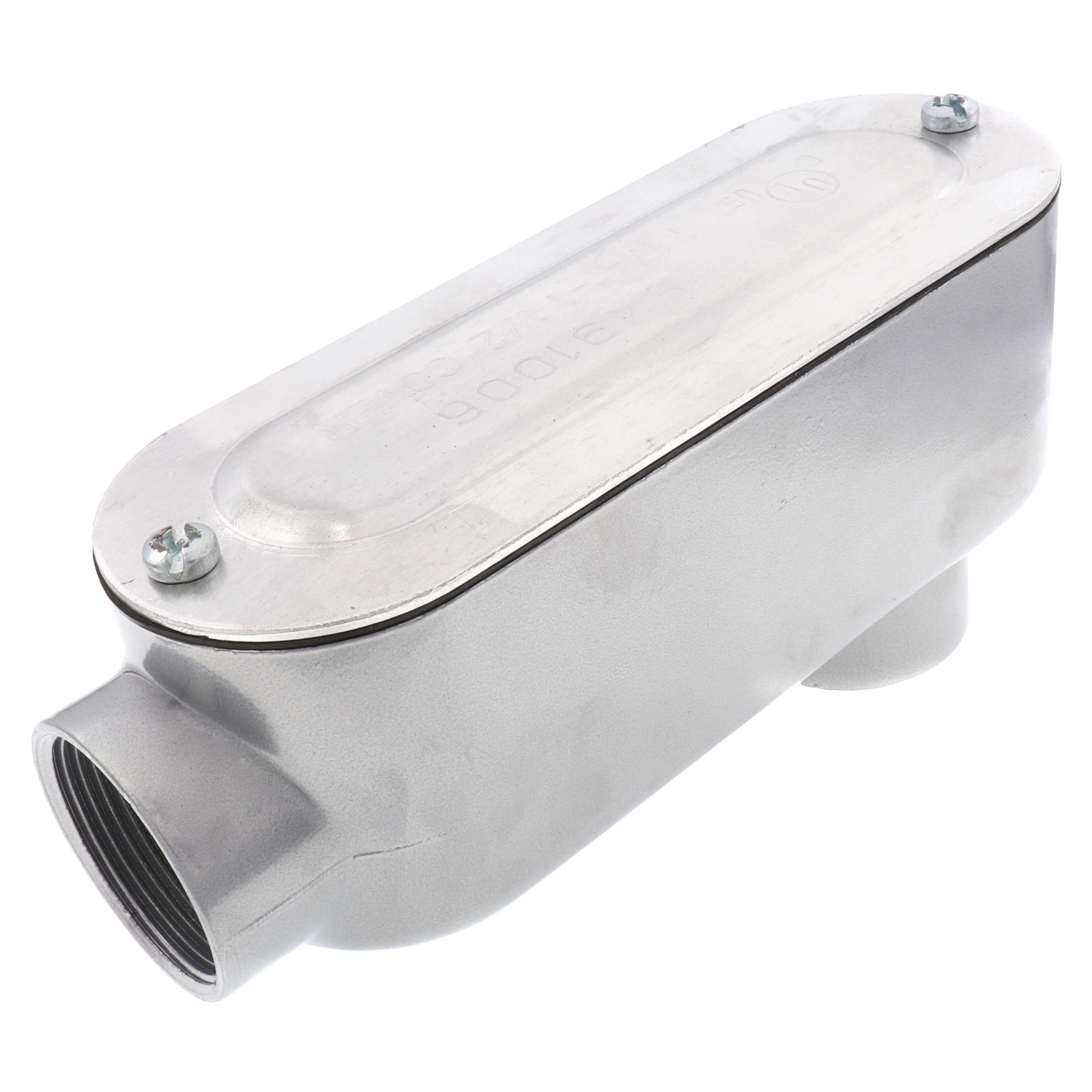 Southwire LB4CG Type LB Conduit Body, 1-1/4 In Hub, Aluminum, Cover & Gasket
