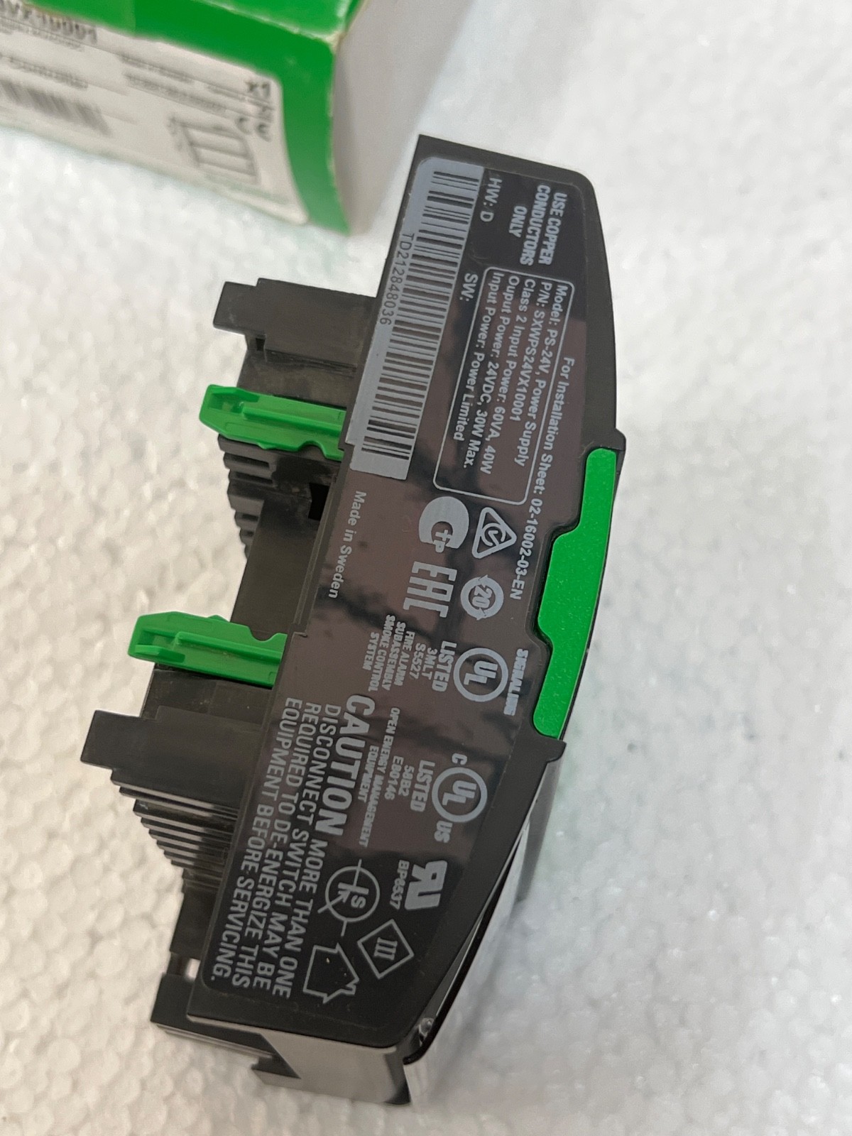 Schneider SXWPS24VX10001 PS-24V Power Supply