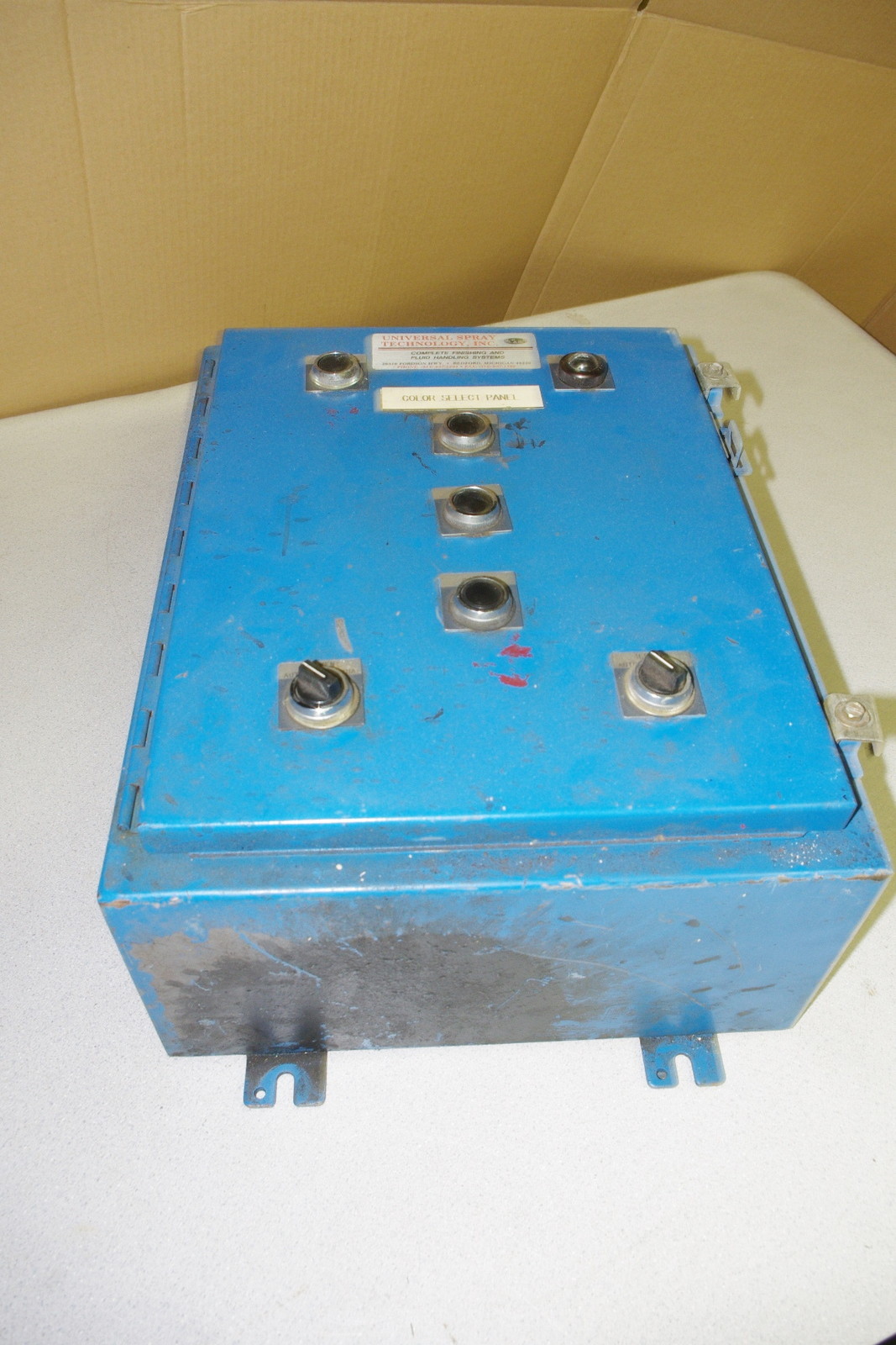 Hoffman Engineering Air/Fluid Spray Control Panel Universal Spray Technology