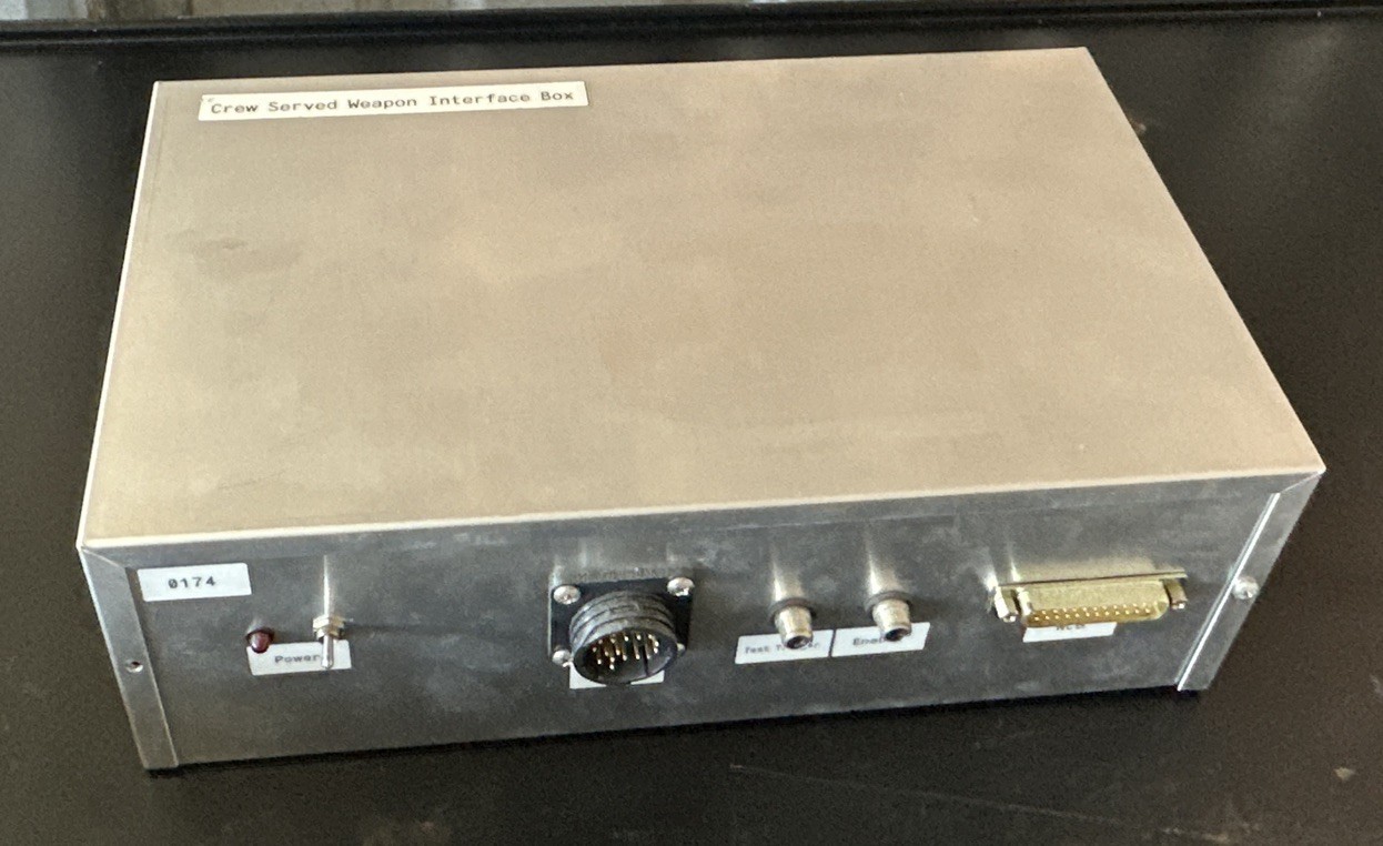 Custom Crew Served Weapon Interface Module Ired Driver Box, Cables & Controller