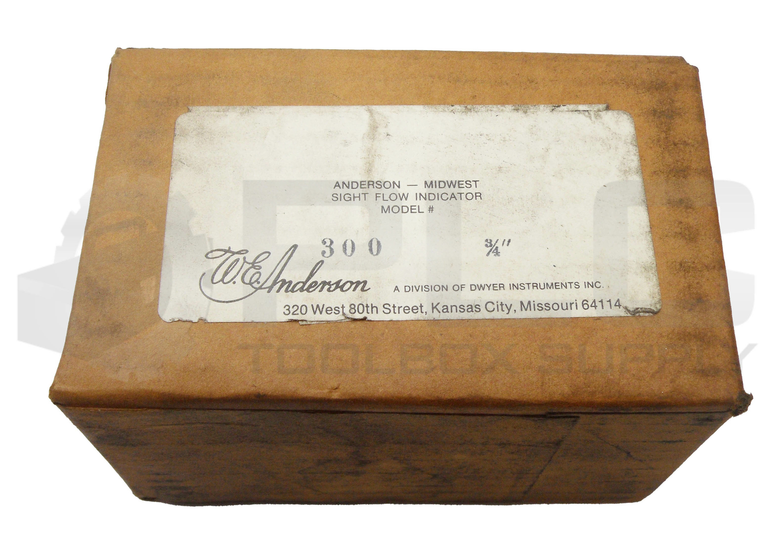 NEW SEALED W.E.ANDERSON 300 SIGHT FLOW INDICATOR 3/4″