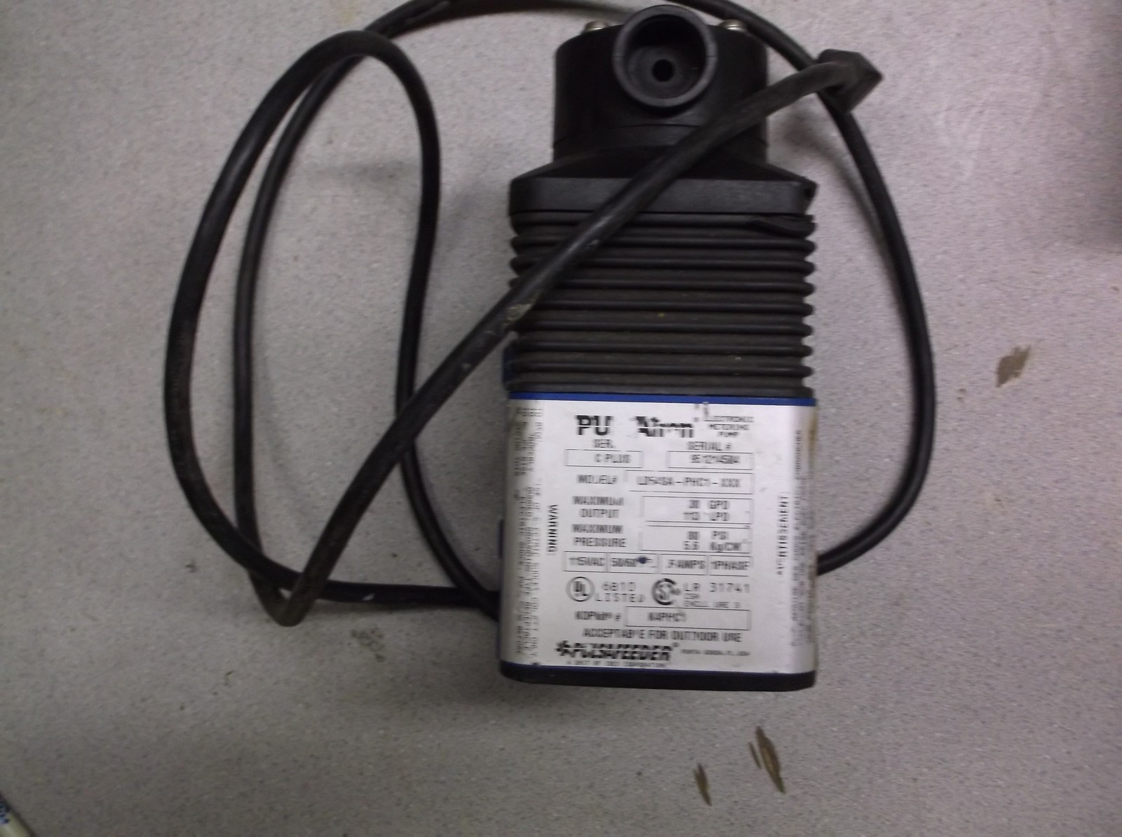 Pulsatron PulsaFeeder LD54SA-PAC1-XXX LP0113 Metering Pump *FREE SHIPPING*
