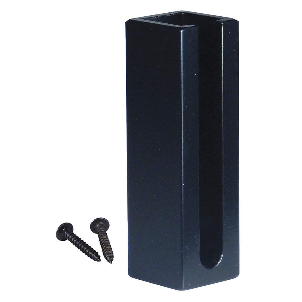 RETRACTA-BELT HDRE Wall Mount Receiver,3 1/2″H,Black 20YV27
