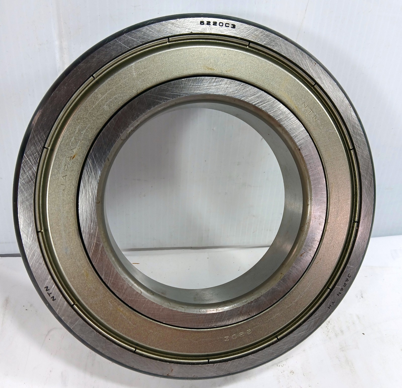 1 NEW NTN 6220C3 100X180X34mm RADIAL DEEP GROOVE BALL BEARING NNB *MAKE OFFER*